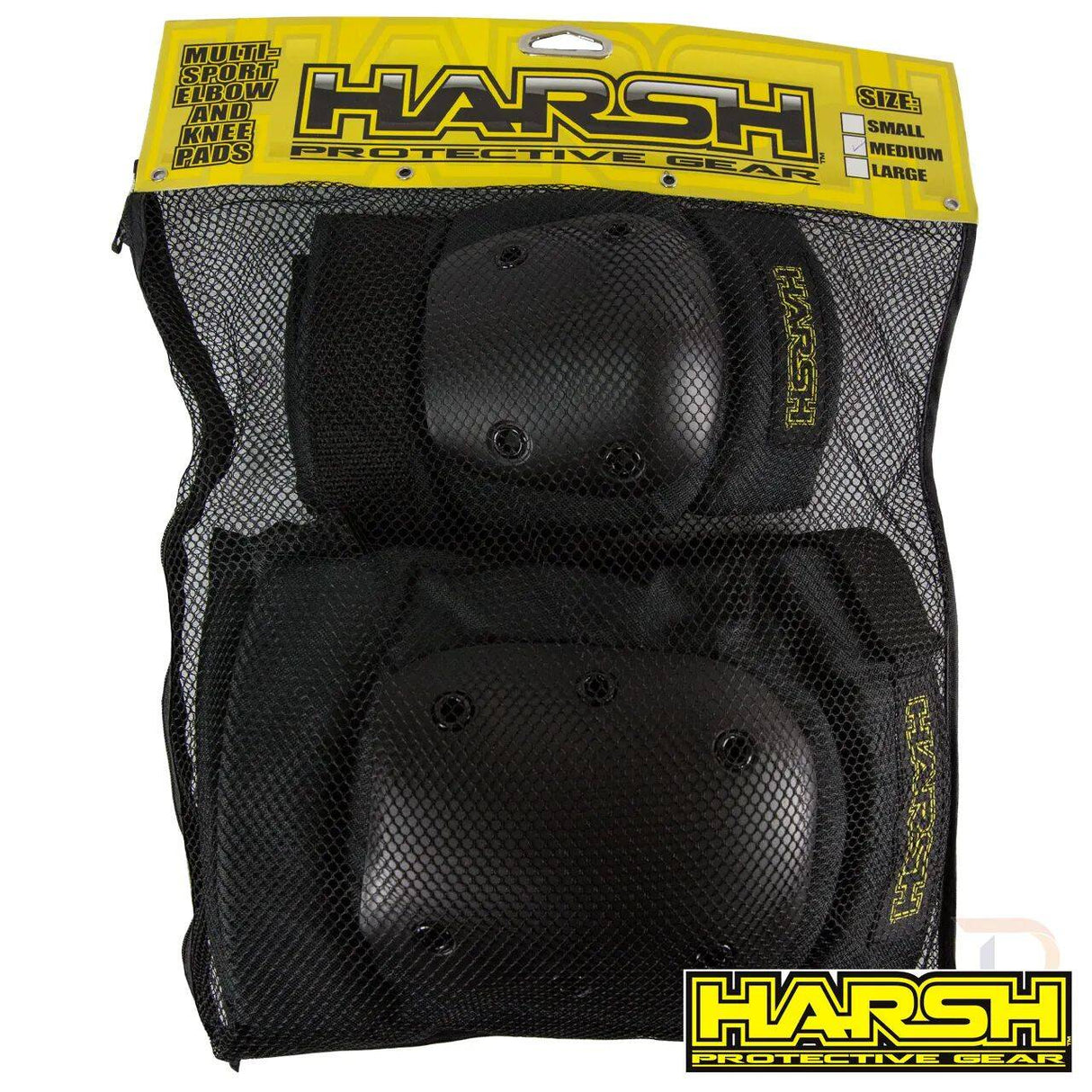 Harsh Pad Set - Pro Park Knee & Elbow Combo