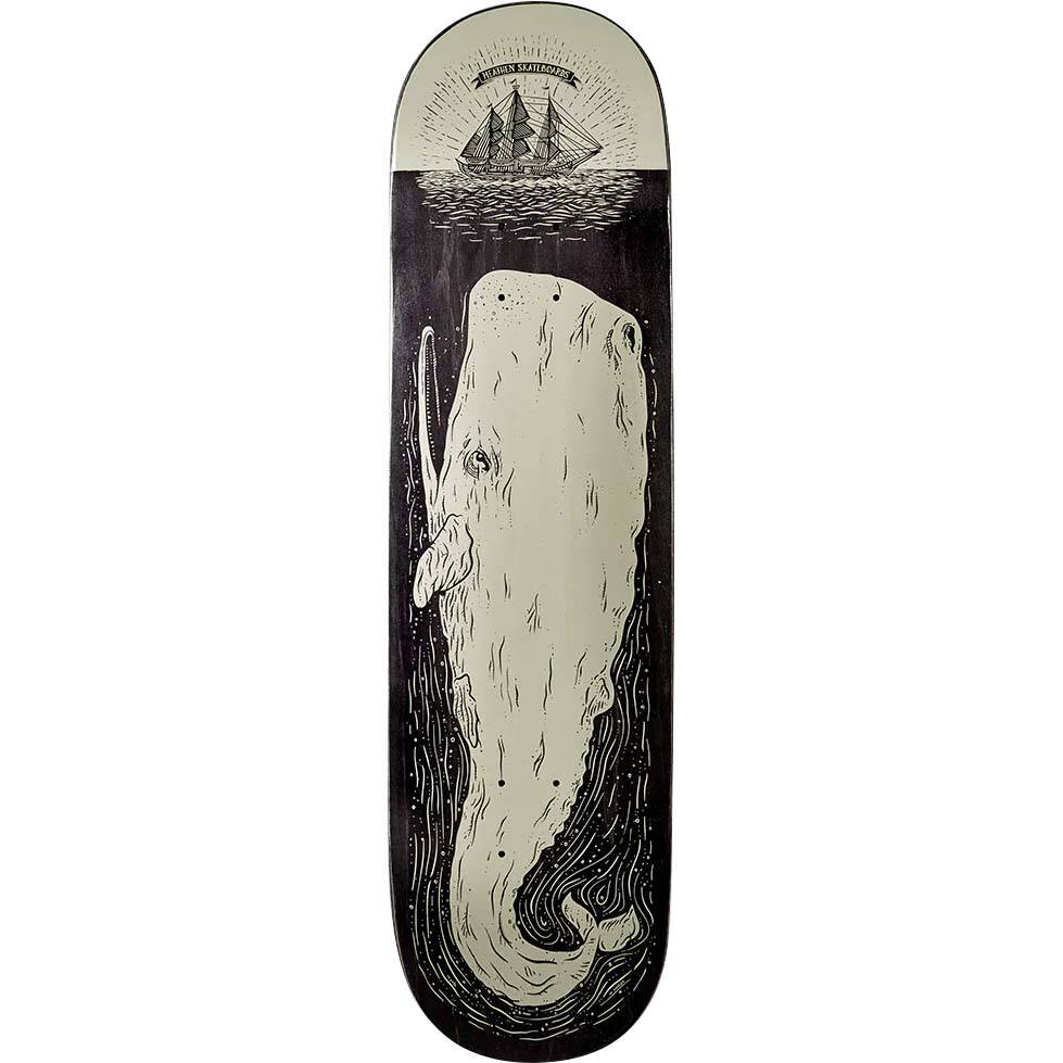 Heathen Moby Rising Skateboard Deck 8.5"