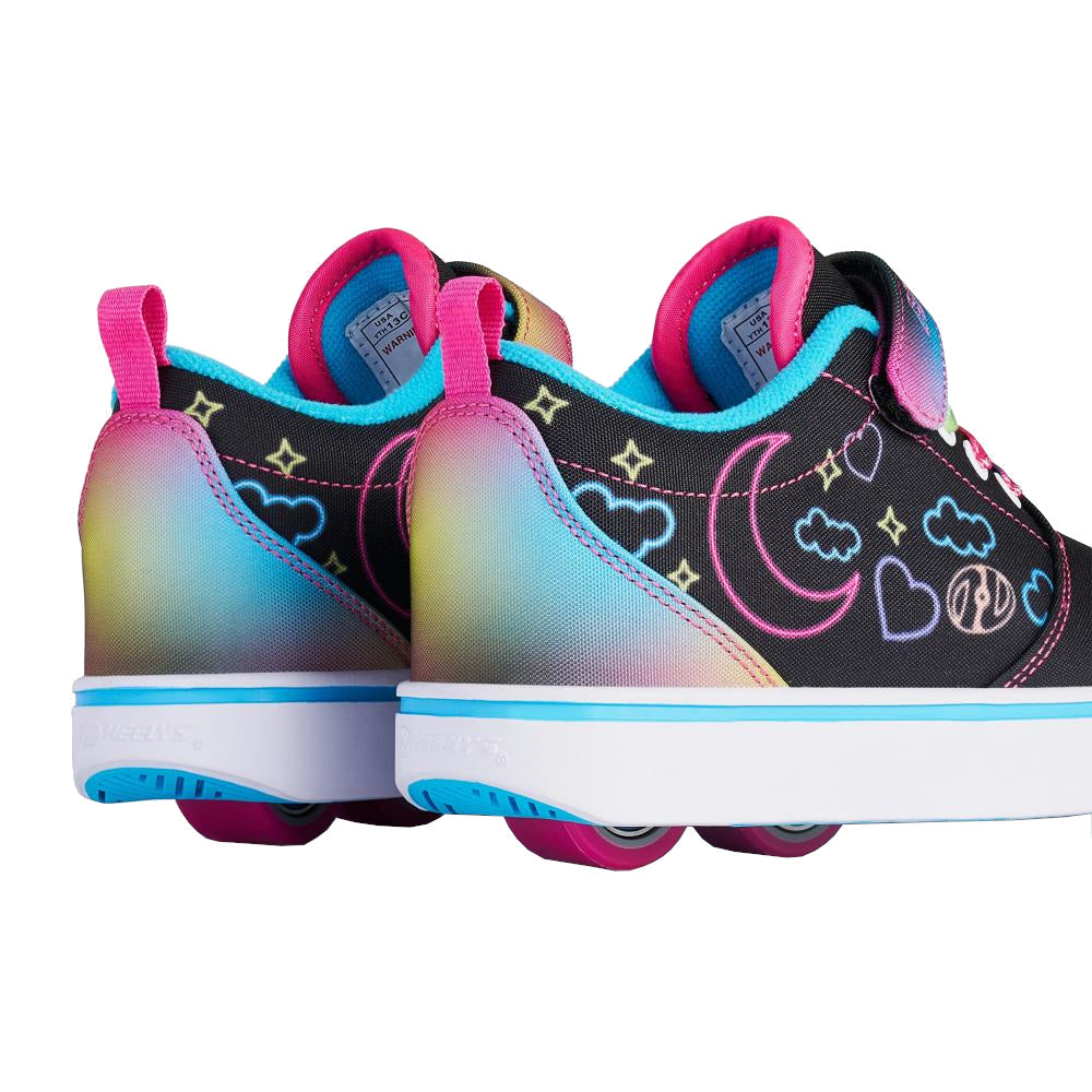 Heelys Pro 20 Prints X2 - Black/Hot Pink/Multi