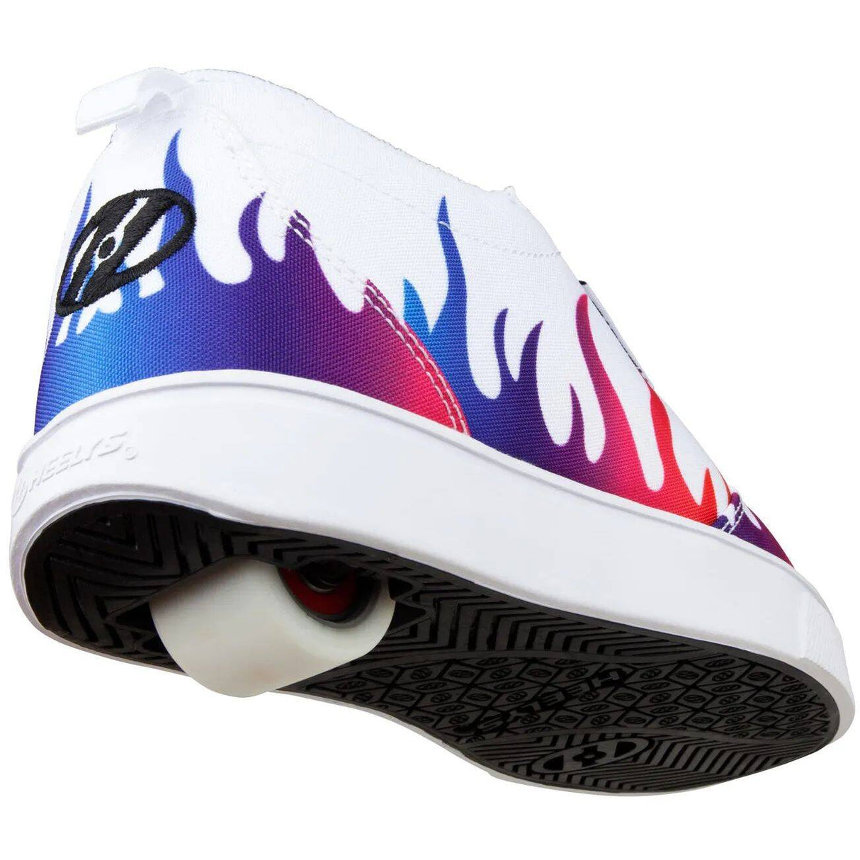 Heelys Pro 20 Prints - White/Rainbow Flames