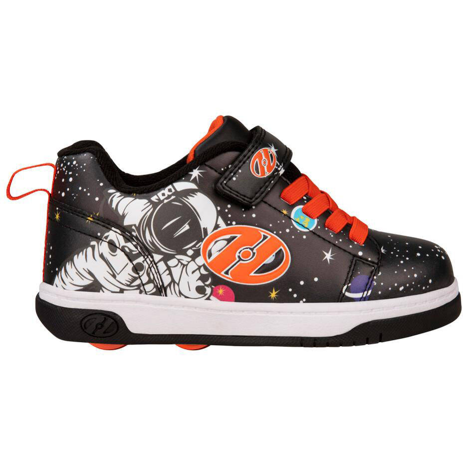 Heelys X2 Dual Up - Black/Orange Astro