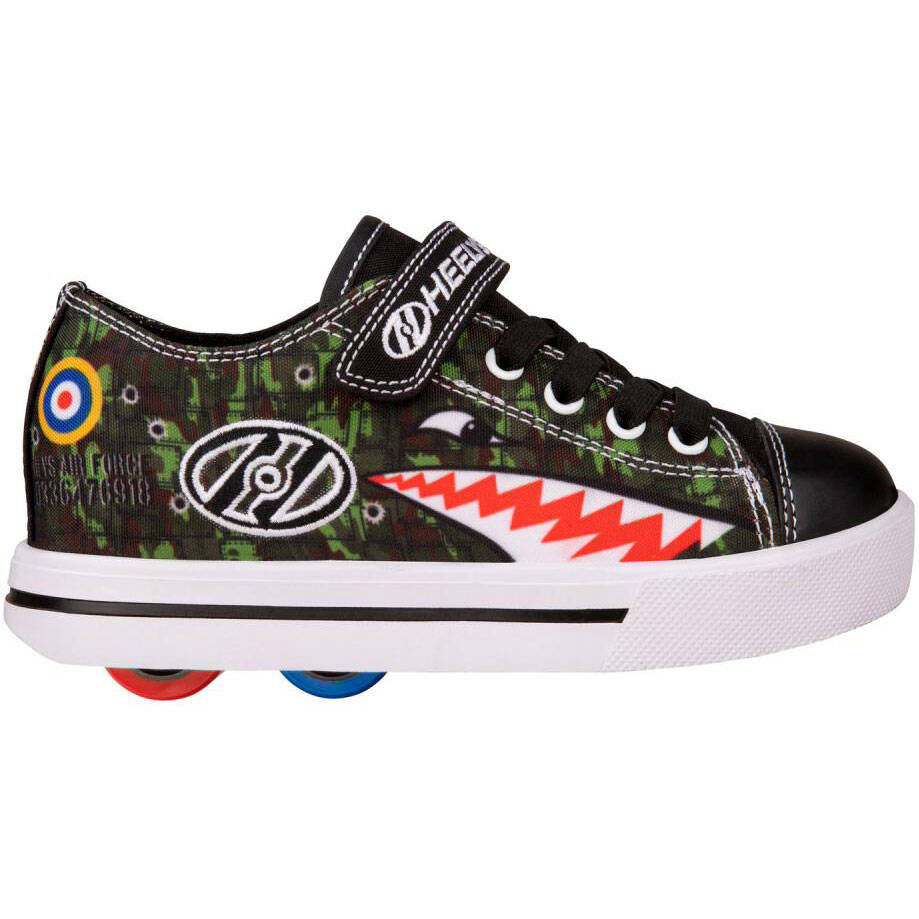 Heelys X2 Snazzy - Black/Camo Shark