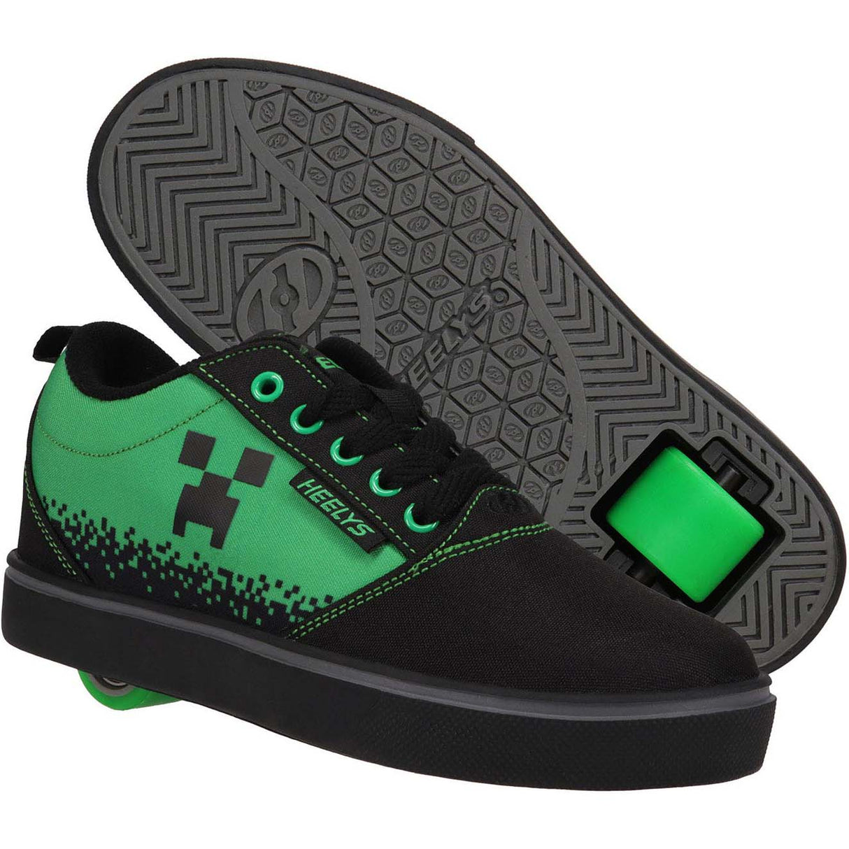 Heelys X Minecraft Pro 20 - Black/Green