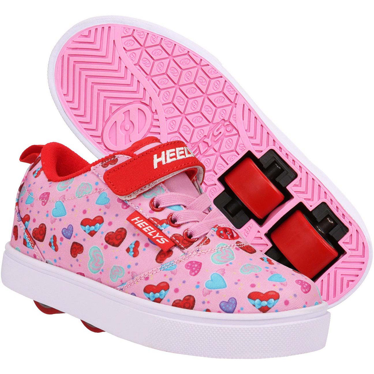 Heelys X2 Pro 20 Prints - Pink/Red/Multi