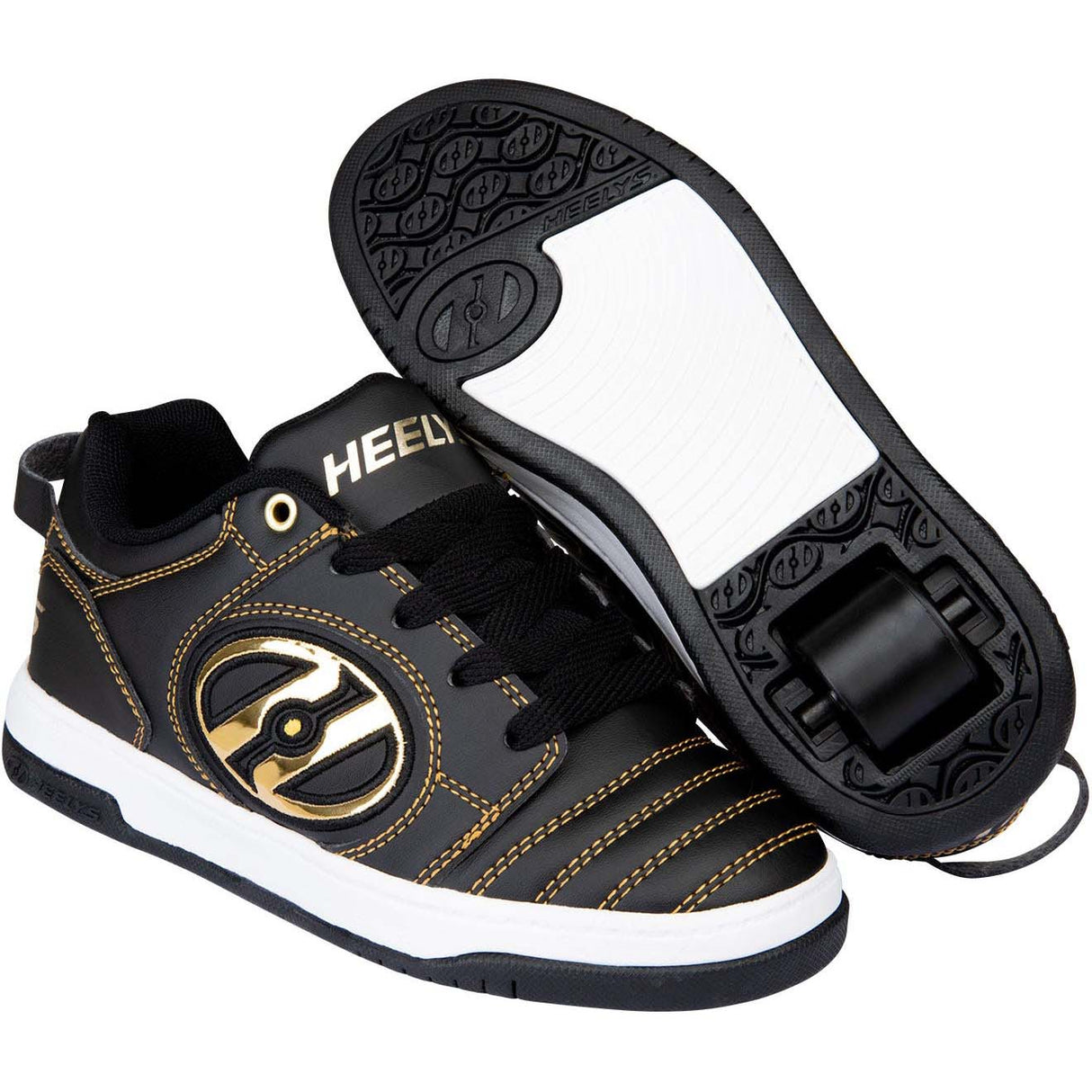 Heelys Voyager Plus - Black/Gold
