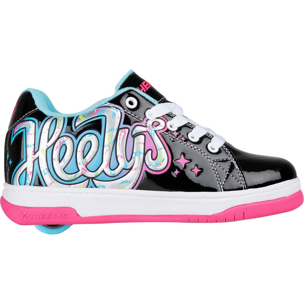 Heelys Split - Black/Neon Pink/Multi
