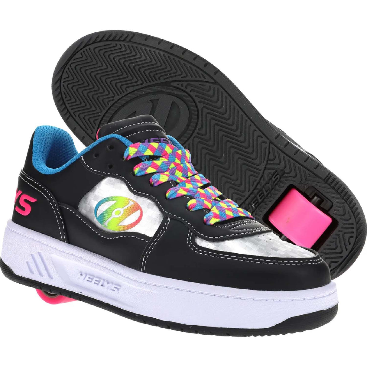 Heelys Rezerve Low - Black/Silver/Multi