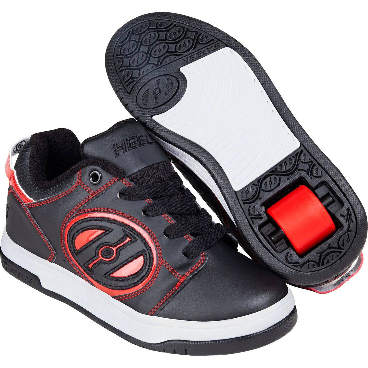 Heelys Voyager Nubuck - Black/Red