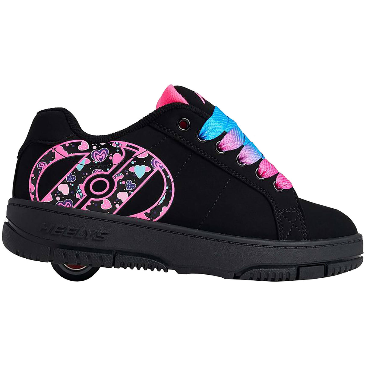 Heelys Kolect Prints - Black/Neon Pink/Multi