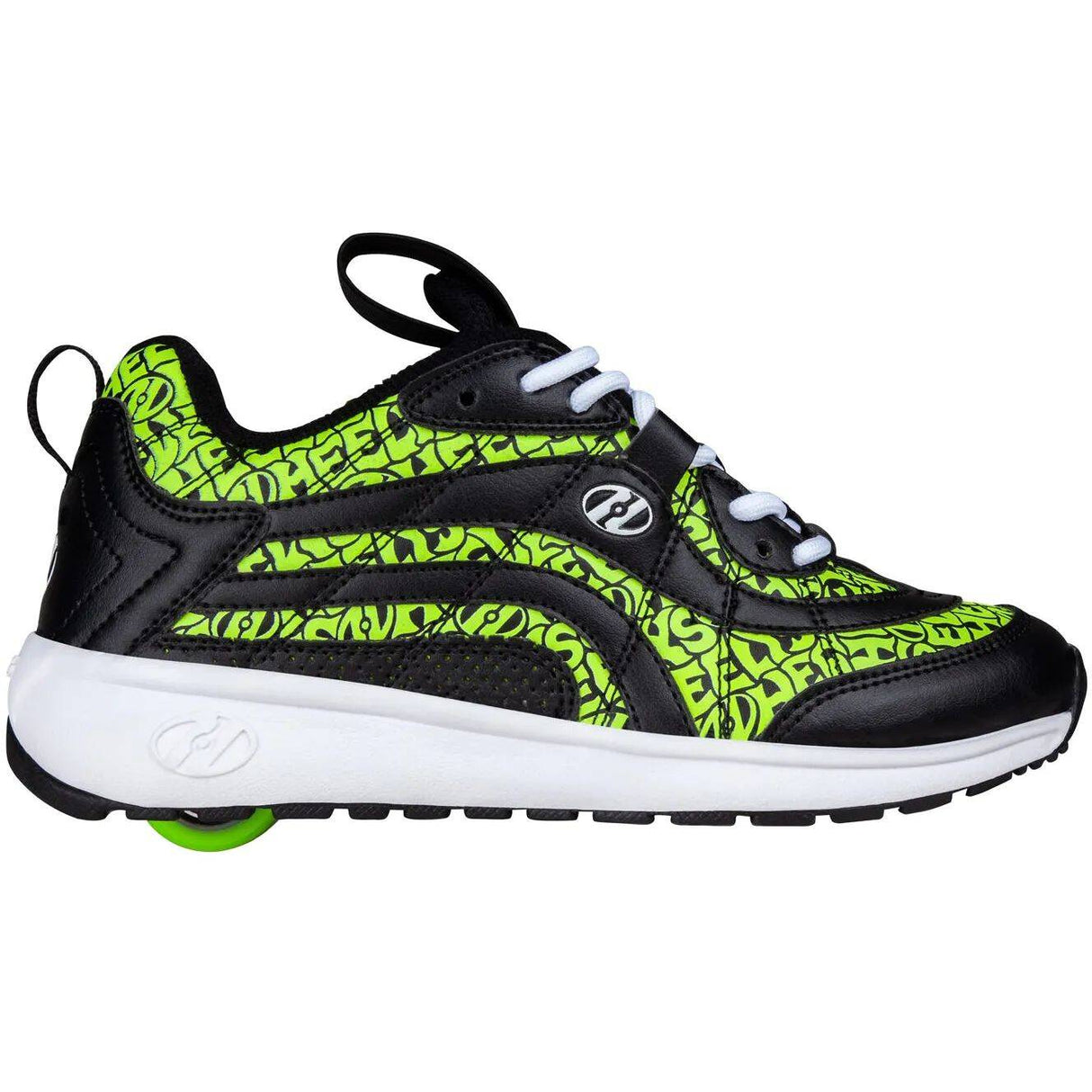 Heelys Nitro - Black/Neon Yellow Repeat