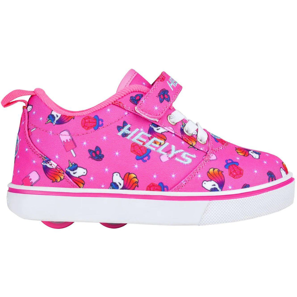 Heelys X2 Pro 20 - Pink/Hot Pink Unicorns
