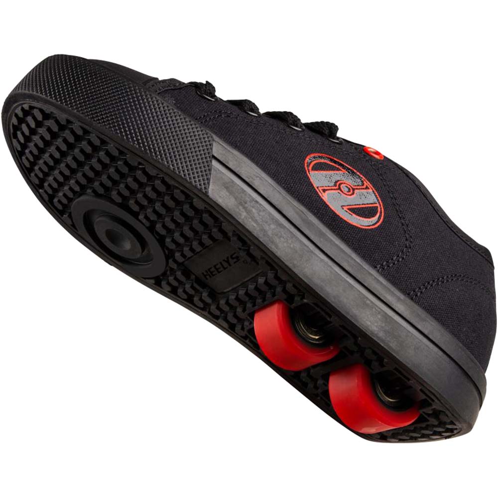 Heelys Classic X2 - Black/Red Logo Canvas