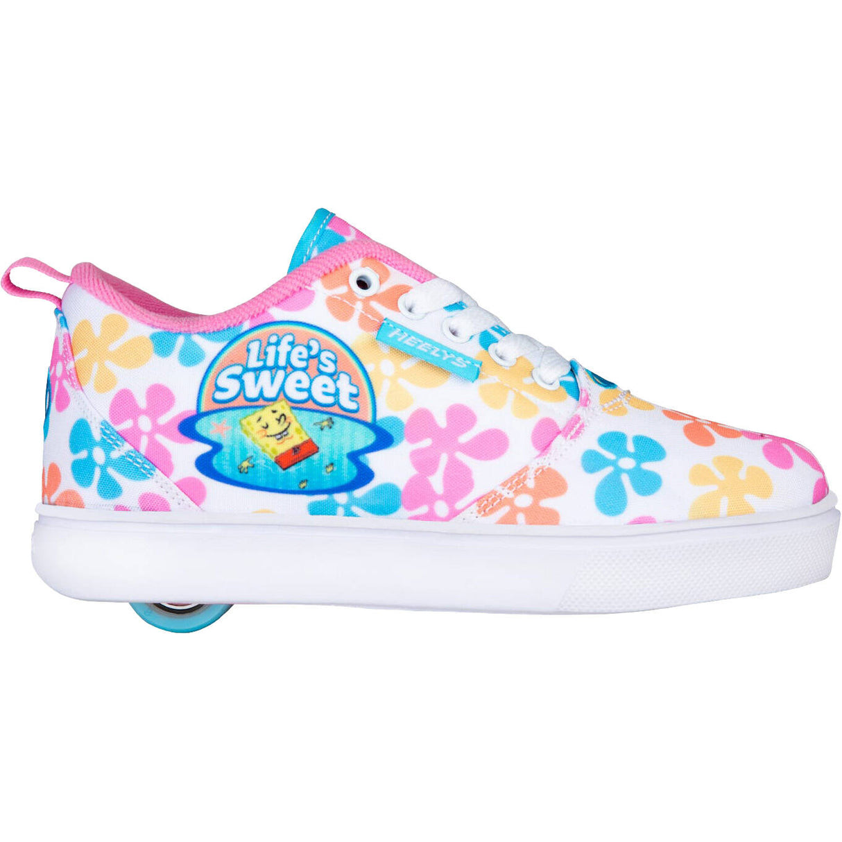 Heelys x SpongeBob Pro 20 - White/Pink/Blue