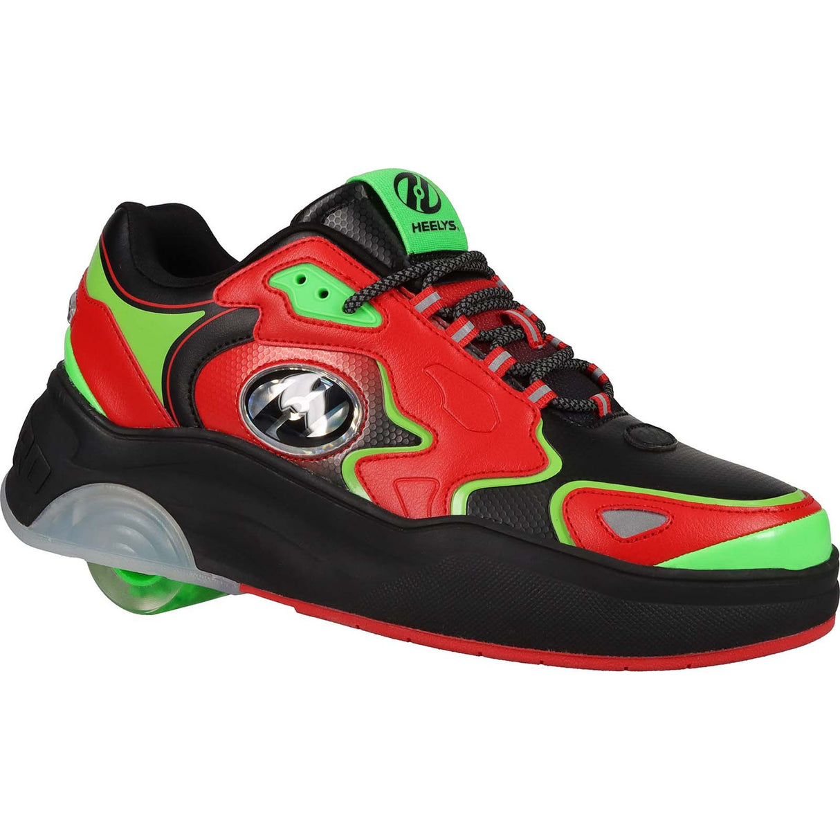 Heelys Ryder - Red/Neon Green/Black