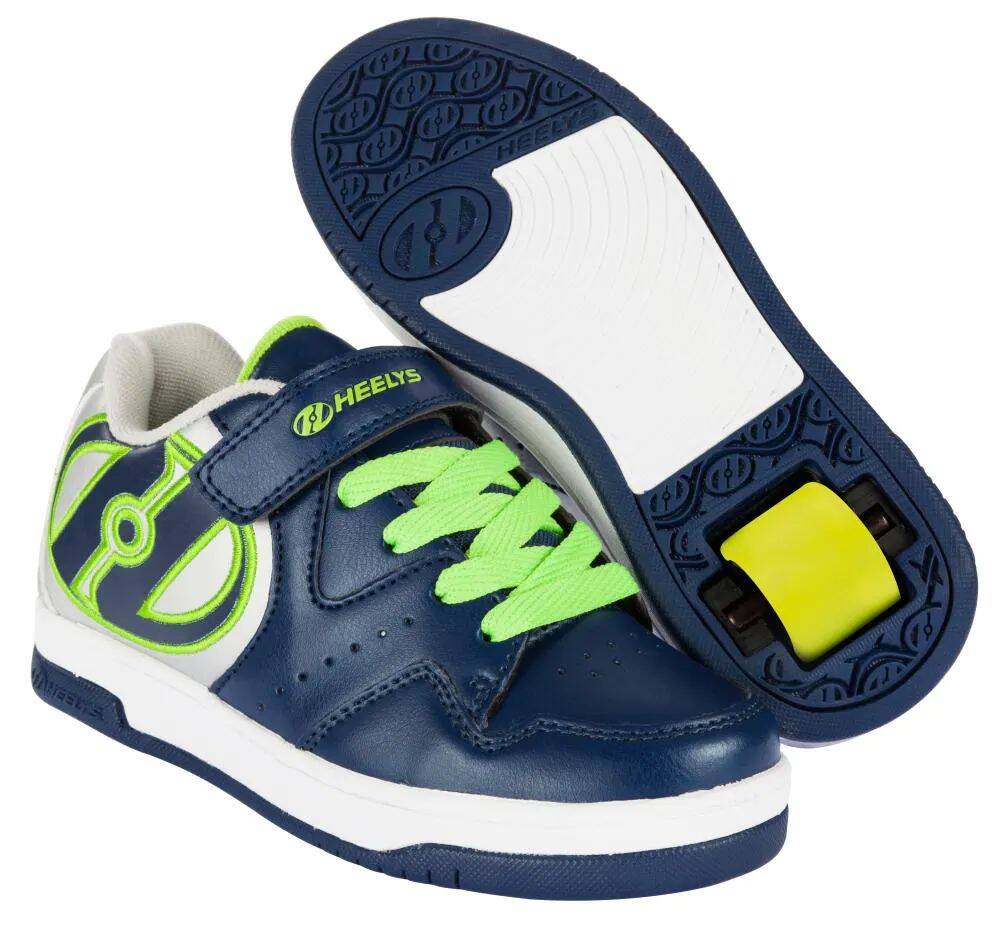 Heelys Hyper - Navy/Silver/Green