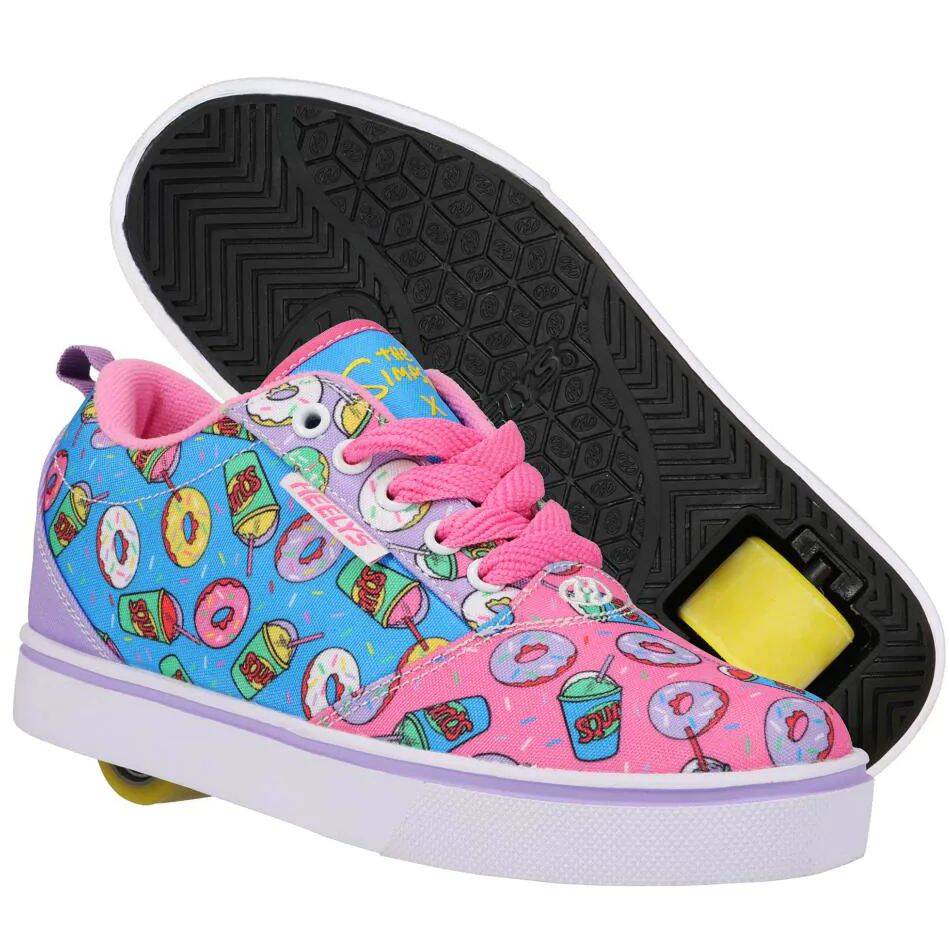 Heelys x Simpsons Pro 20 - Pink/Lavender/Powder Blue