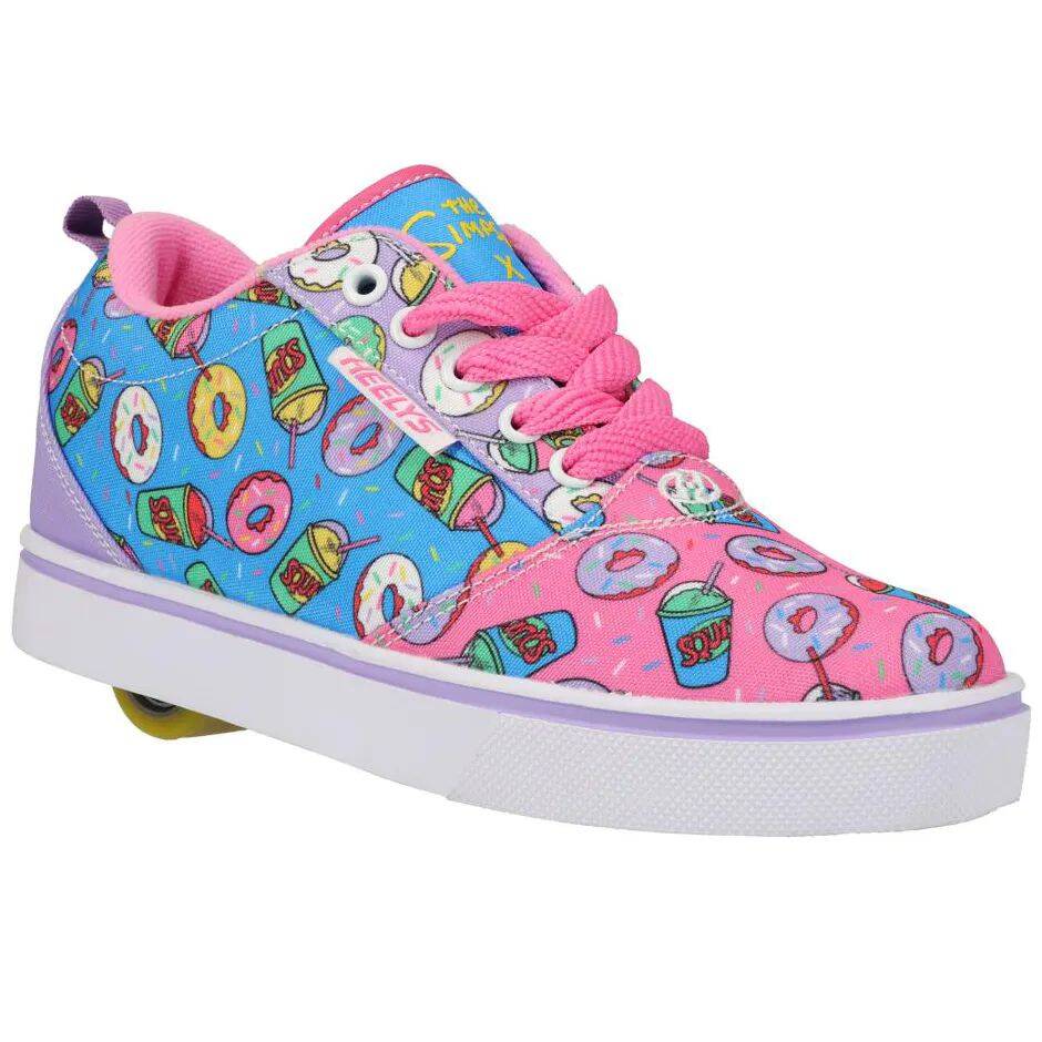 Heelys x Simpsons Pro 20 - Pink/Lavender/Powder Blue