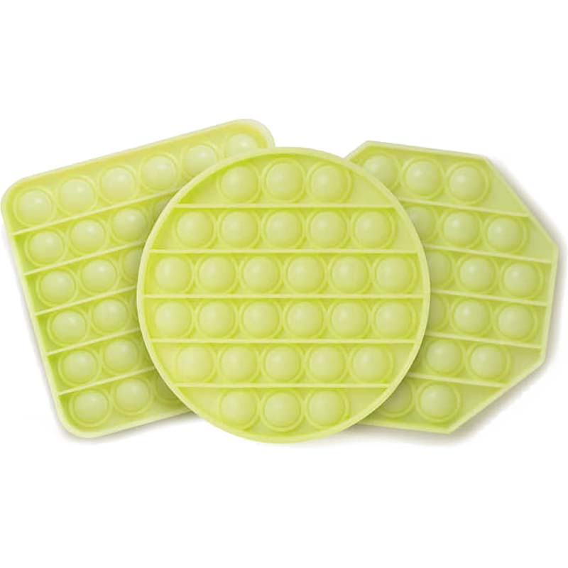 HGL Glow In The Dark Push Poppers Toy