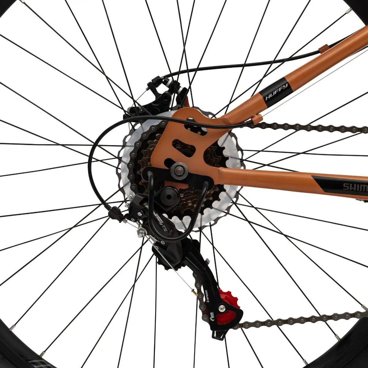 Huffy Boys Korros 27.5" Mountain Bike - Brown/Black