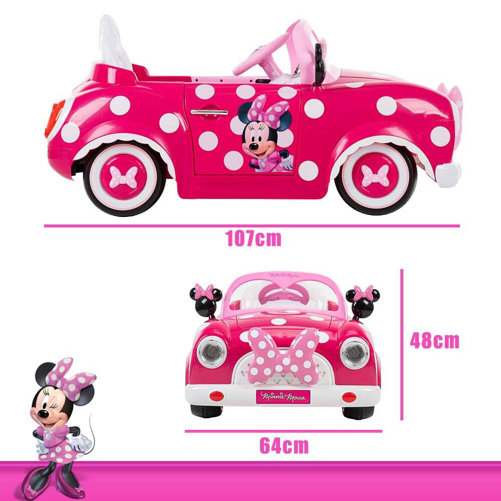 Huffy Minnie Mouse 6V Electric Ride On Car