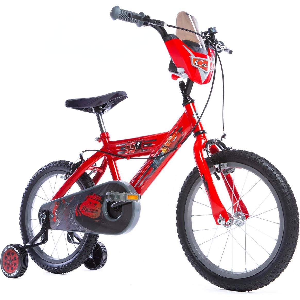 Huffy Cars 16" Kids Bike - Red