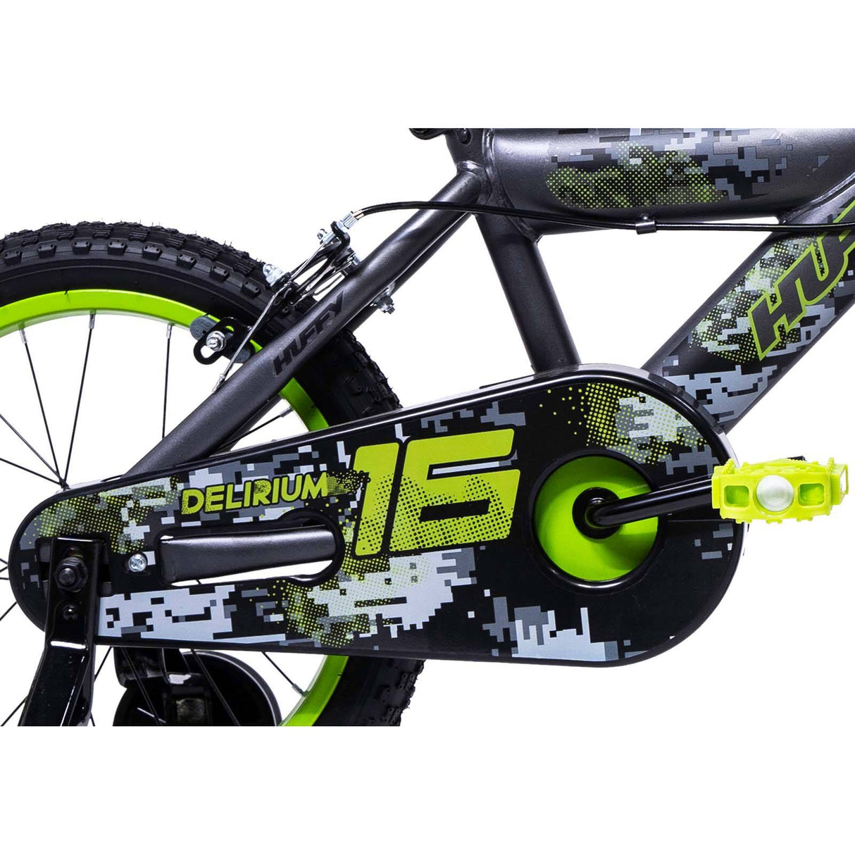 Huffy Delirium 16" Kids Bike - Matte Silver