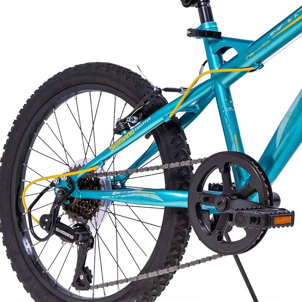 Huffy Extent 20" Kids MTB - Aqua Blue