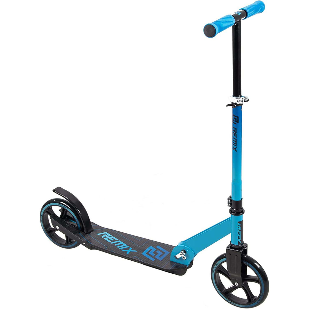 Huffy Remix Inline 200mm Folding Scooter - Blue/Black