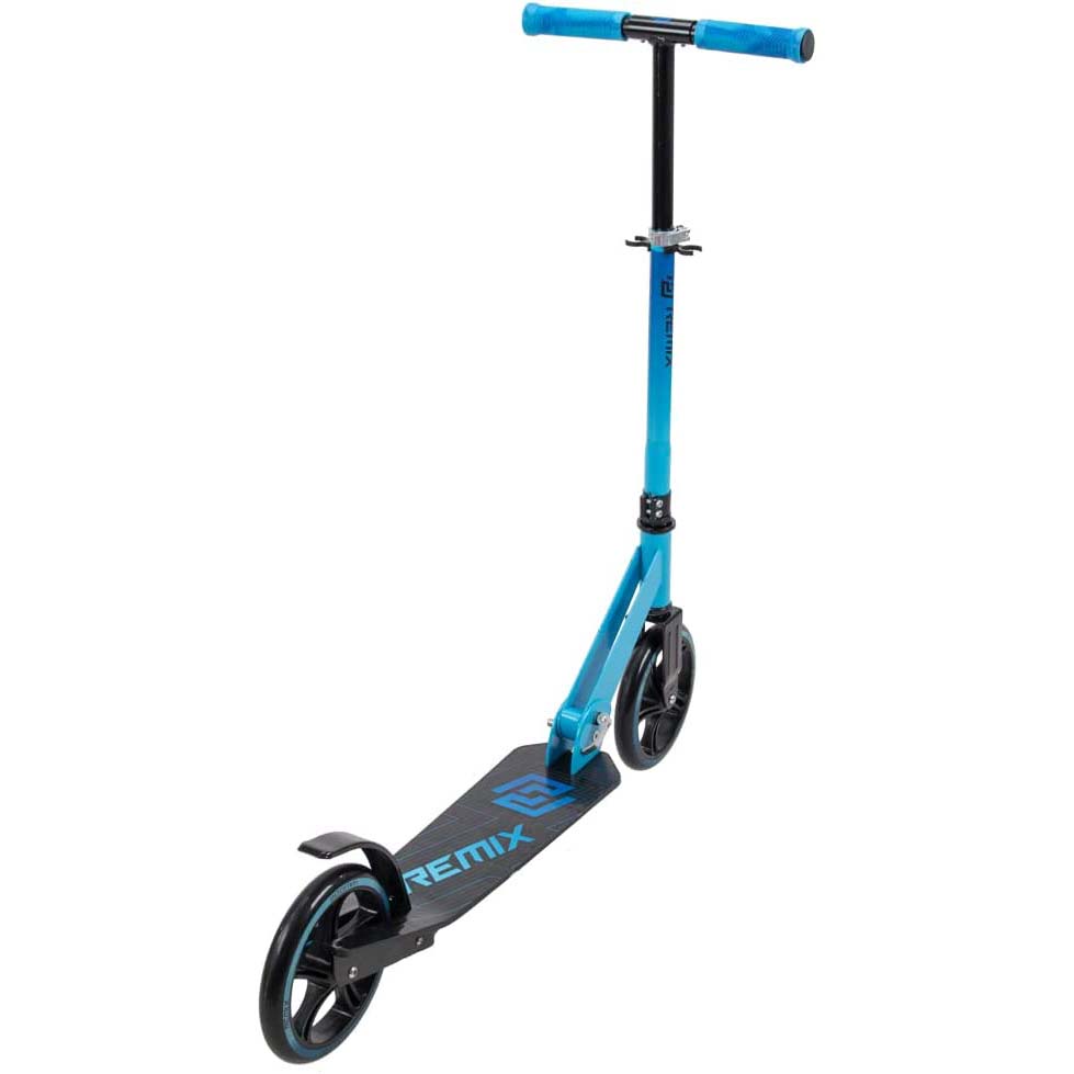 Huffy Remix Inline 200mm Folding Scooter - Blue/Black