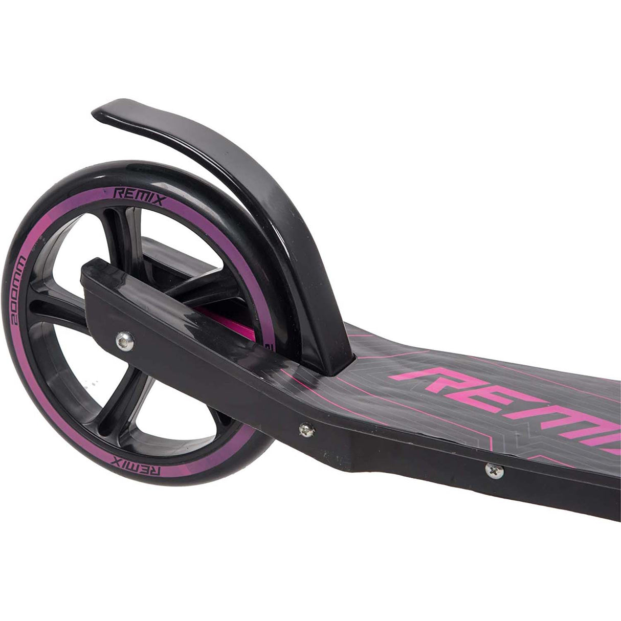 Huffy Remix Inline 200mm Folding Scooter - Pink/Blue