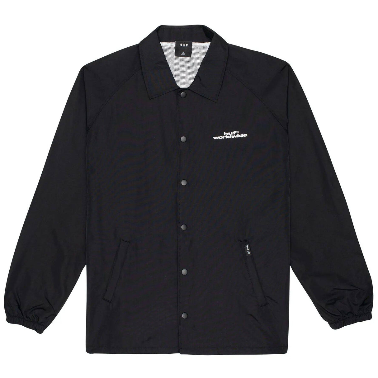Huf Untitled Coaches Jacket - Black