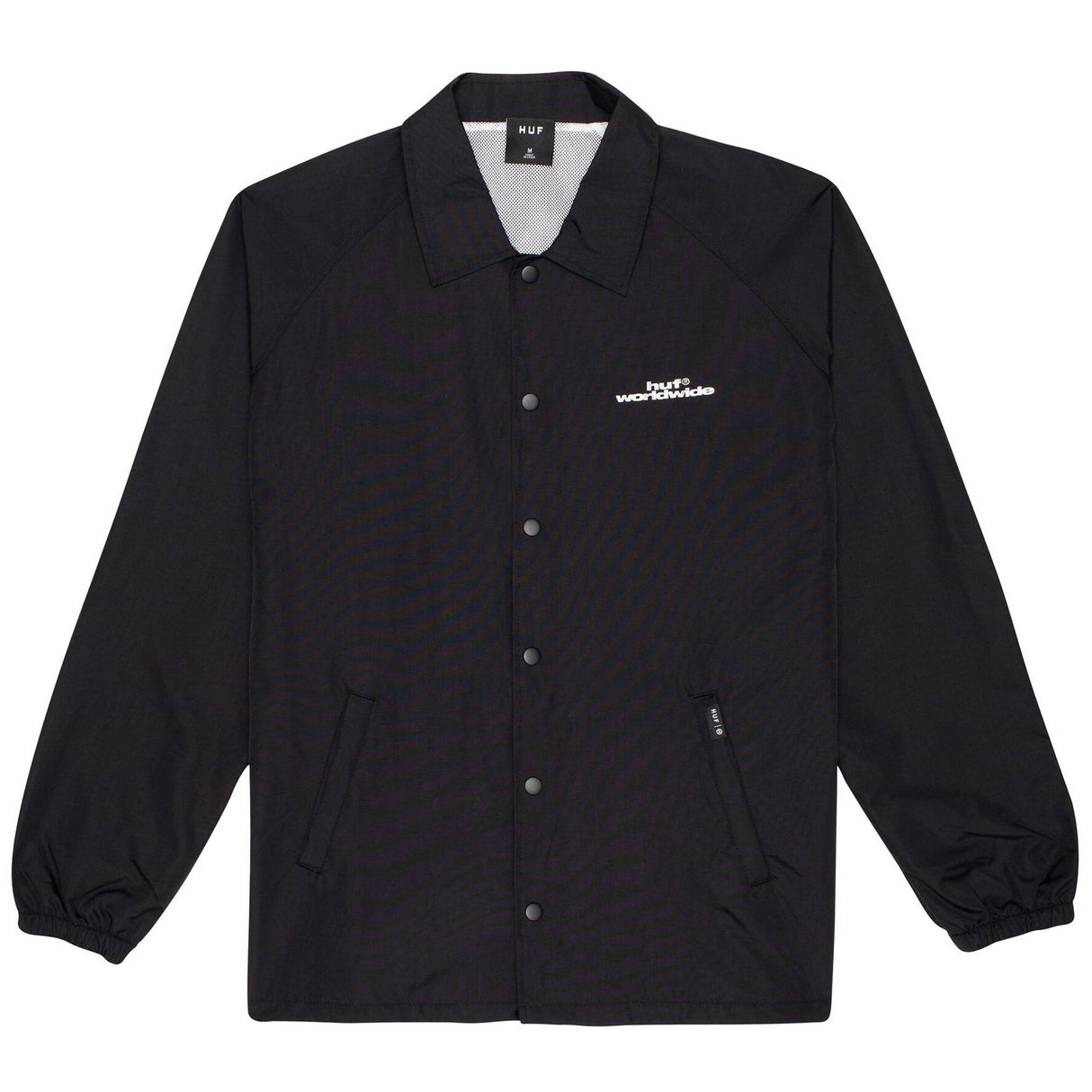 Huf Untitled Coaches Jacket - Black MED