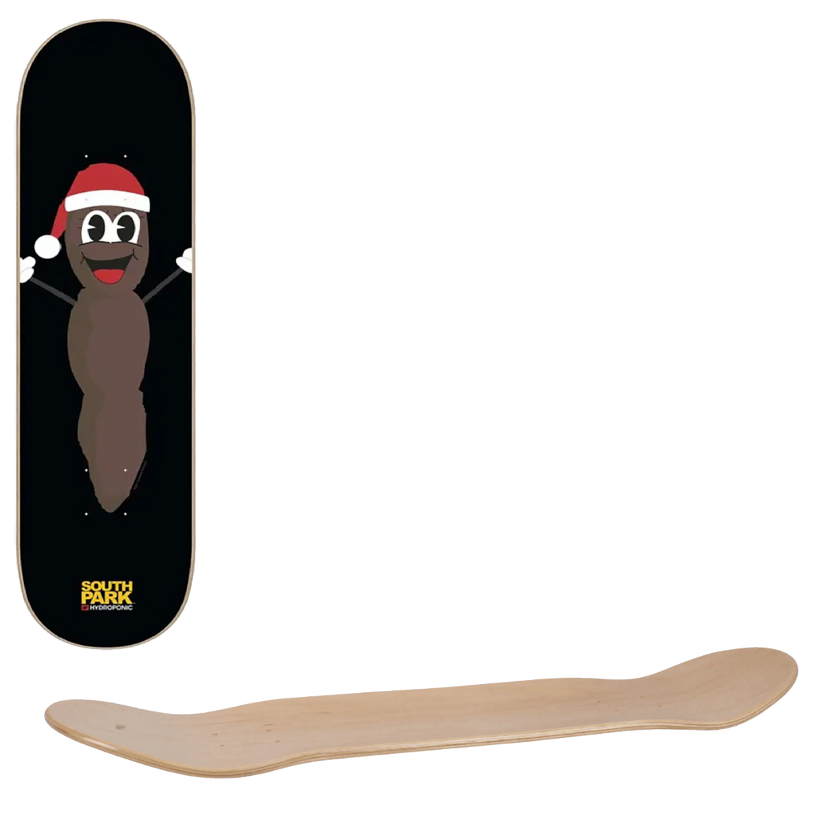 Hydroponic South Park Skateboard Deck - Mr. Hankey 8"