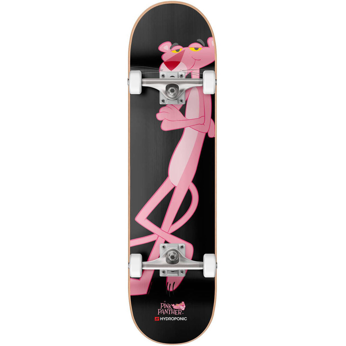 Hydroponic x Pink Panther Complete Skateboard - Black Stand 8"