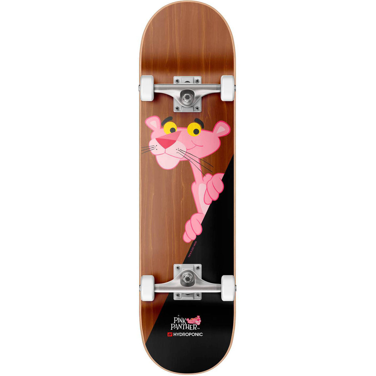 Hydroponic x Pink Panther Complete Skateboard - Cut Brown 7.75"