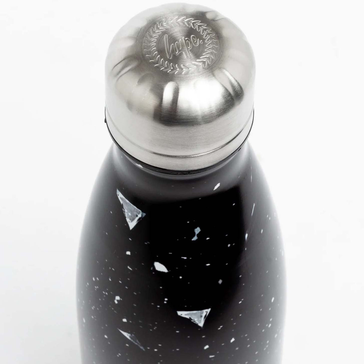 Hype Metal Water Bottle 500ml - Explosion Mini Crest Black