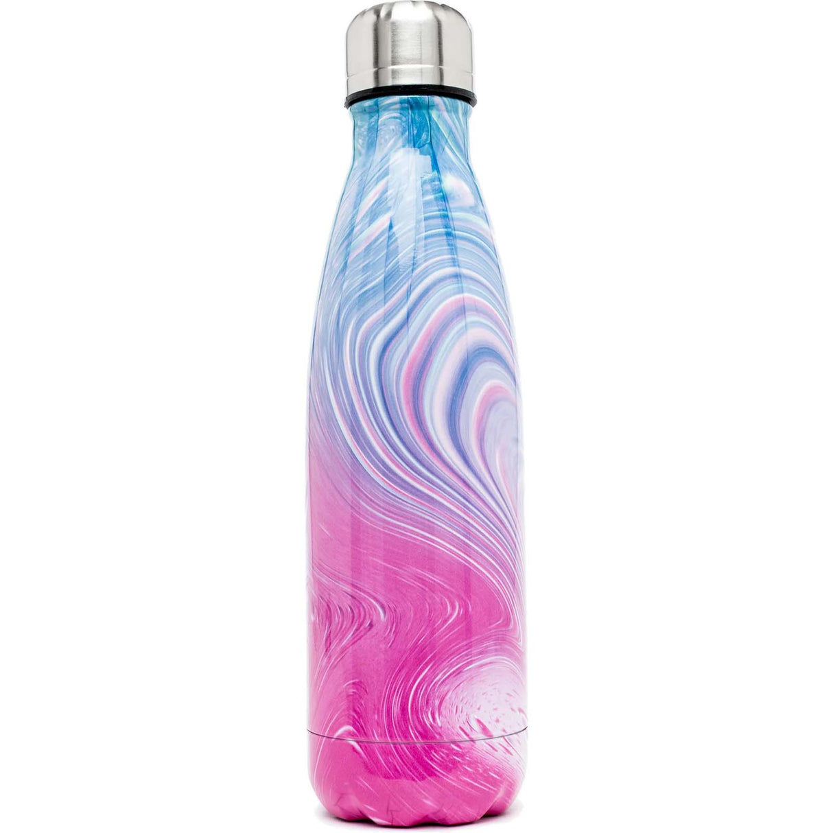 Hype Metal Water Bottle 500ml - Marble Crest Teal/Purple