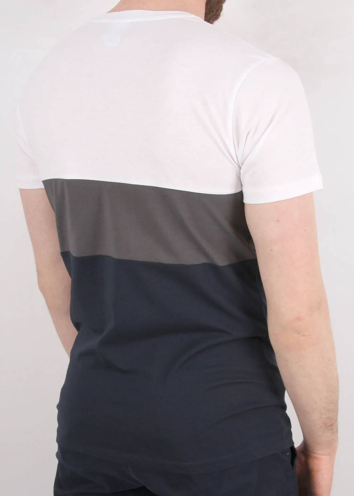 Hype Chevron T Shirt - White/Navy