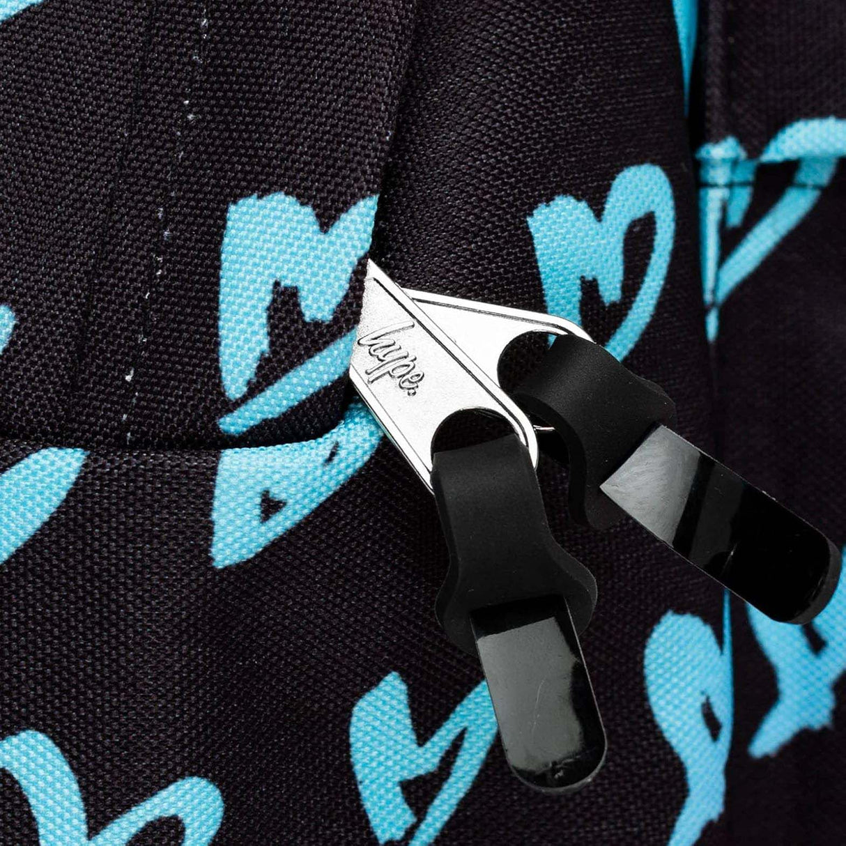 Hype Scribble Hearts Backpack - Black