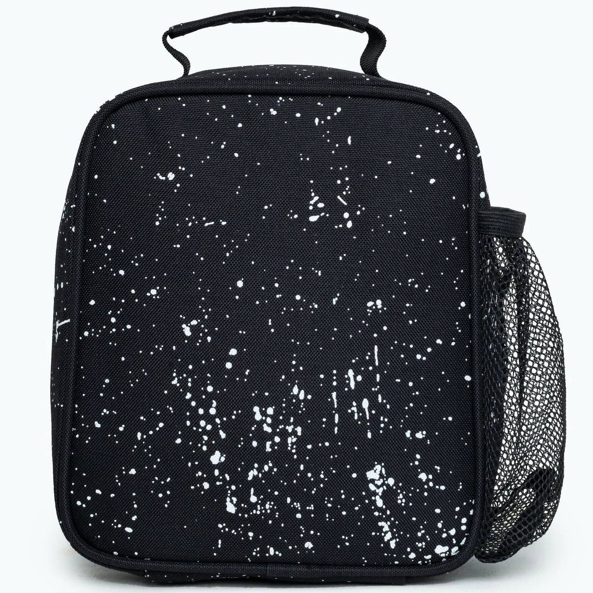 Hype Black Speckle Lunchbox - Black/White
