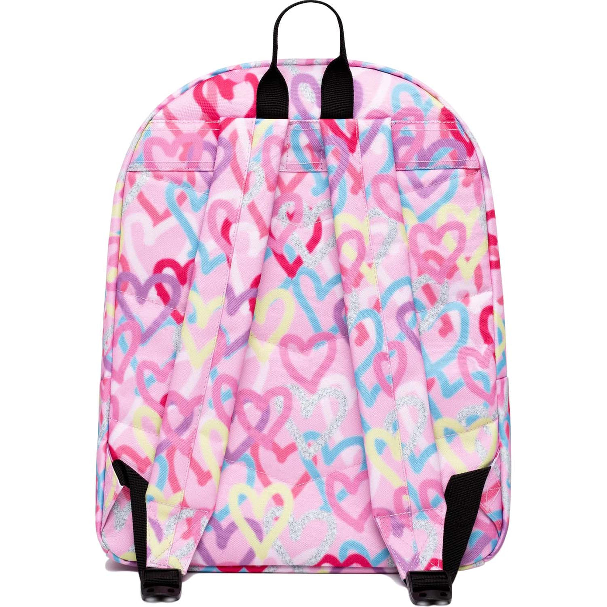 Hype Graffiti Hearts Backpack - Pink/Multi
