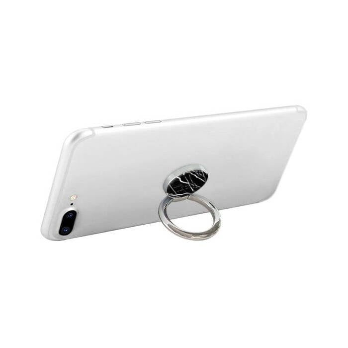 IDecoz Phone Ring - Black Marble