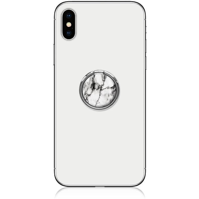 IDecoz Phone Ring - White Marble