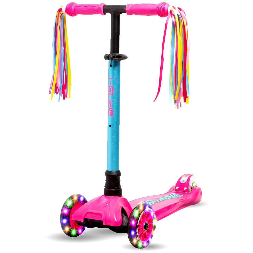 I-Glide Handlebar Ribbons - Rainbow (Pair)