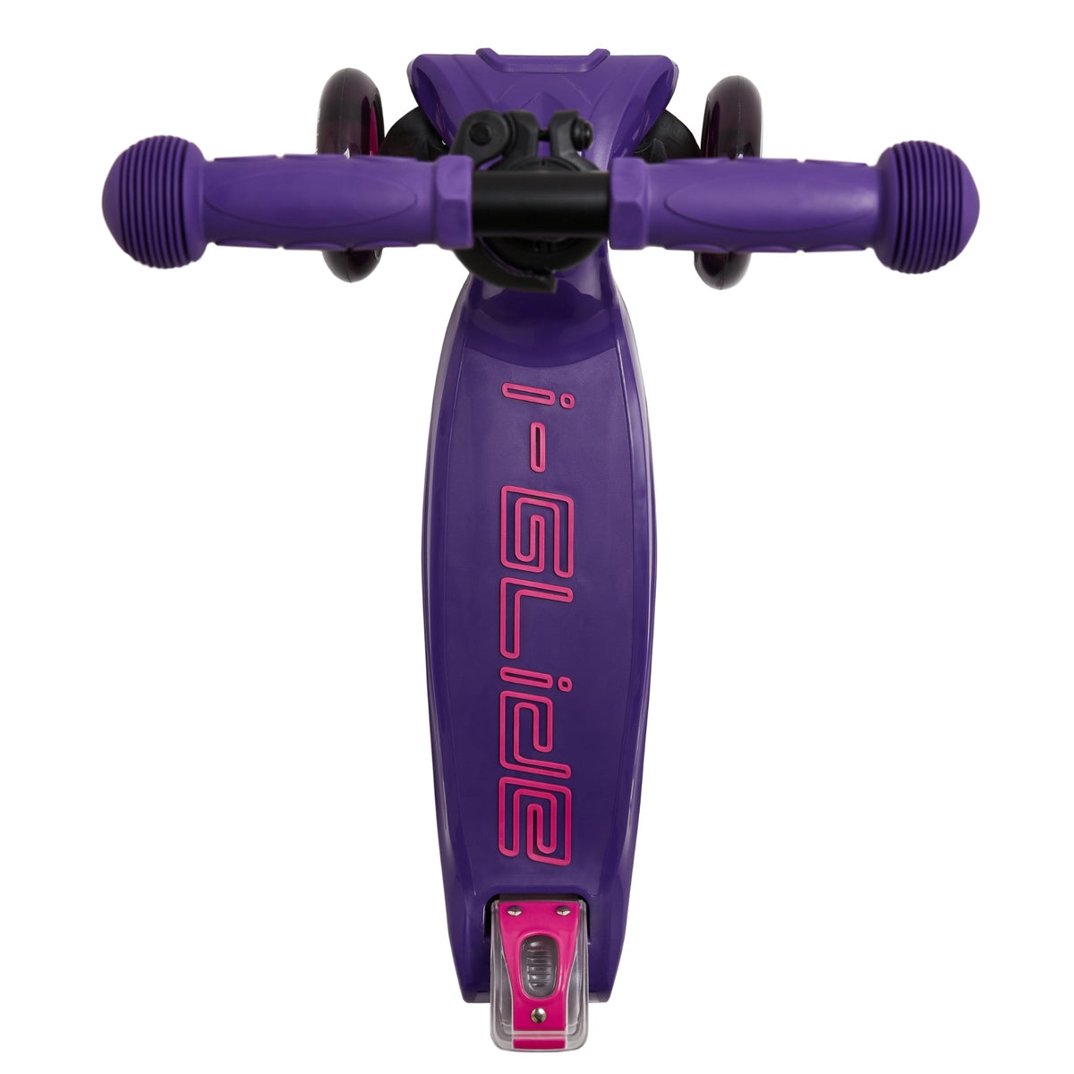I-Glide 3-Wheel Kids Scooter - Purple/Pink
