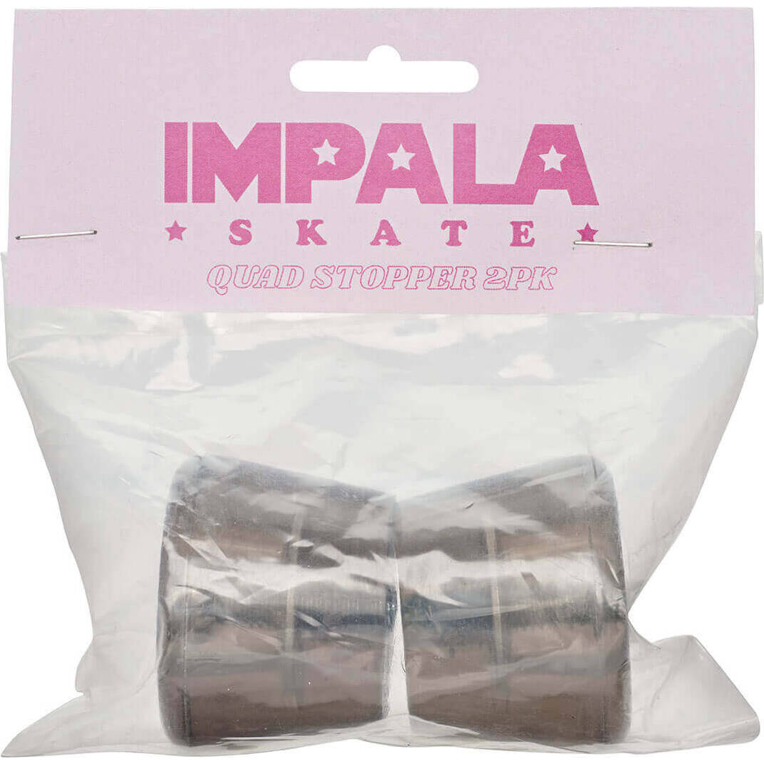 Impala 2 Pack Roller Skate Toe Stops - Black