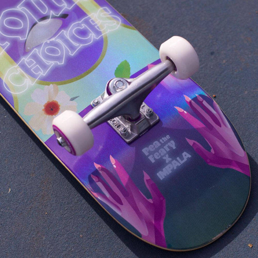 Impala Mystic Complete Skateboard - Pea The Feary 8"