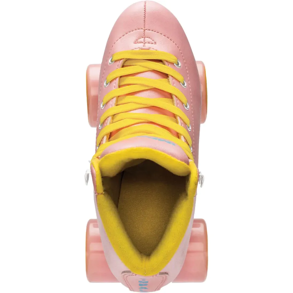 Impala Quad Roller Skates - Pink/Yellow