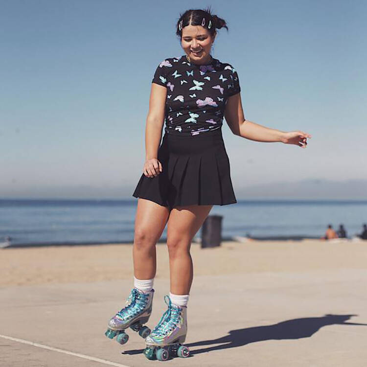 Impala Quad Roller Skates - Holographic