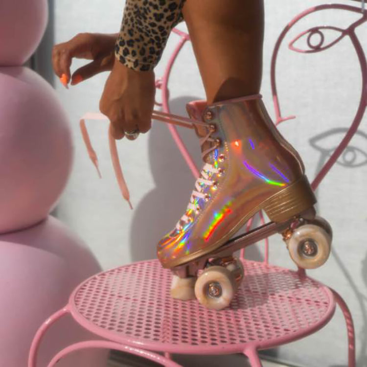 Impala Quad Roller Skates - Marawa Rose Gold